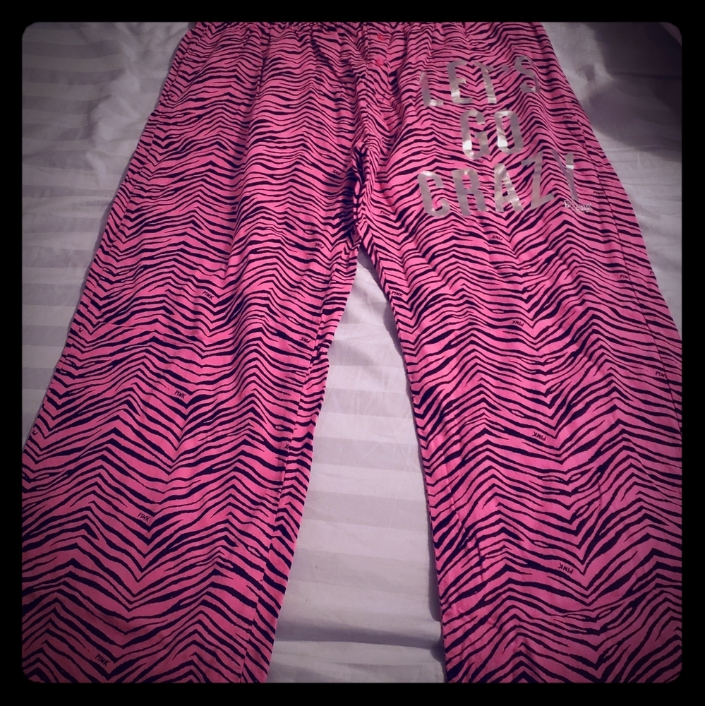 VS PINK Zebra Pants
